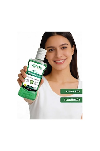Agarta 250 ML Ağız Bakım Suyu Ferah Nefes Alkolsüz