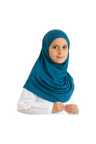 Modish Group Çocuk Hazır Giyim Başörtüsü Şal Turban Viskon - Turkuaz Turkuaz