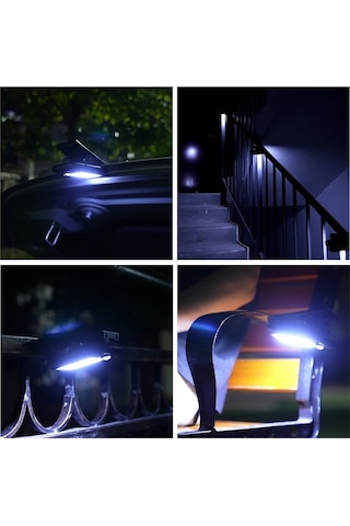 Ebitda 40 Led Dış Mekan Güneş Enerjili Sensörlü Işıklar, Ip65 Su Geçirmez, Çit-garaj-teras Lamba