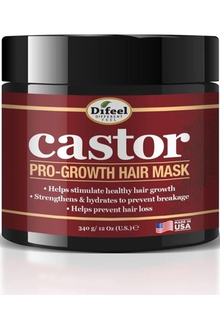 Difeel Castor Yavaş Uzayan Saçlara Özel Saç Maskesi 340GR