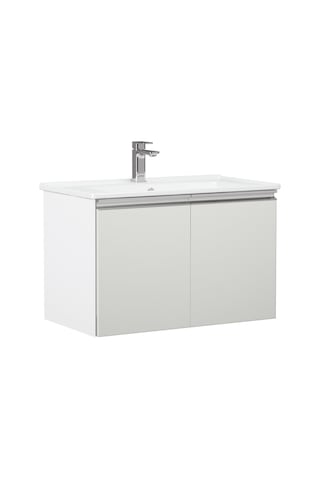 Orka Terme 60 Cm Mdf Kaşmir Taş Banyo Dolabı Takımı Ve Boy Dolabı Çok Renkli