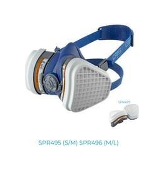 Gvs Spr496 Elipse Maske + A2-p3 Filtre