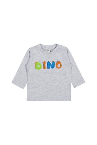 Civil Baby Dıno Baskılı 3'lü Set 6-18 Ay Sweatshirt Çok Renkli