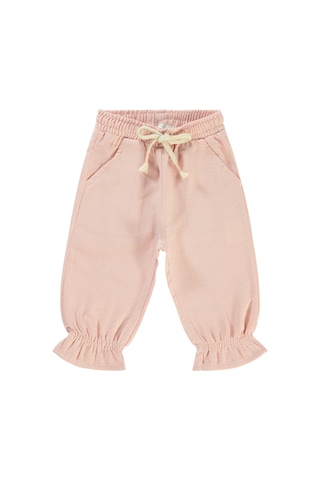 Civil Baby Kız Bebek Pantolon 6-18 Ay Pudra 20395242324s1-1 Pudra