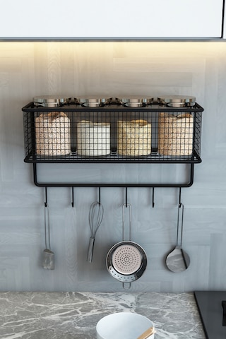 Yapışkanlı Kancalı Asılabilir Baharatlık Metal Fincanlık Mutfak Rafı Saklama Düzenleme Diğer Yapışkanlı Kancalı Asılabilir Baharatlık Metal Fincanlık Mutfak Rafı Saklama Düzenleme Diğer