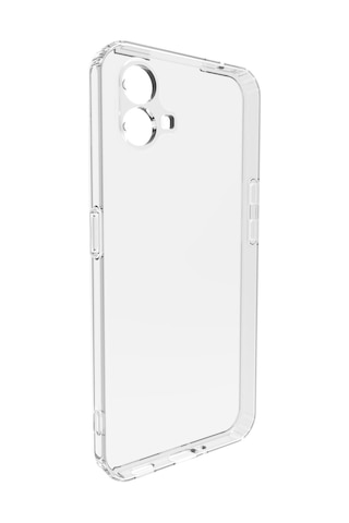 Nothing Phone 1 Kılıf Kamera Korumalı Silikon Arka Kapak Şeffaf