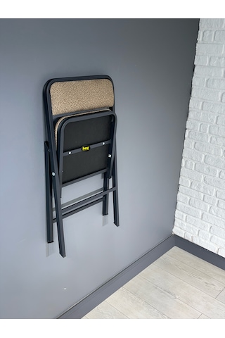 Hey 4'lü Katlanır Kamp Sandalyesi Piknik Sandalyesi Kahverengi