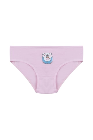 Koza İç Giyim Kız Çocuk 3'lü Penguen Desenli Slip 1050 Mavi