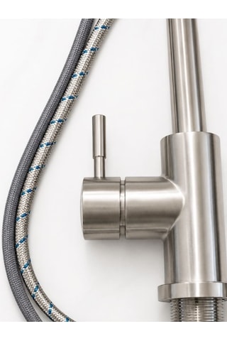 Mitigeur Kitchen Faucet Yeni Mutfak Musluğu Dayanıklı Modern Tasarım Gümüş