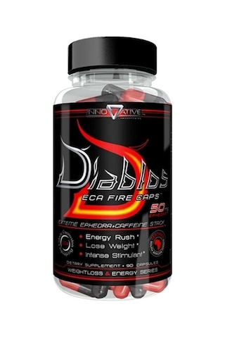 Innovative Labs Diablos Eca Fire Extreme Fat Burner 90 Kapsul