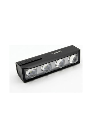 Asia Mx 690 1600lm Usb Şarjlı Bisiklet Ön Far Aydınlatma Siyah
