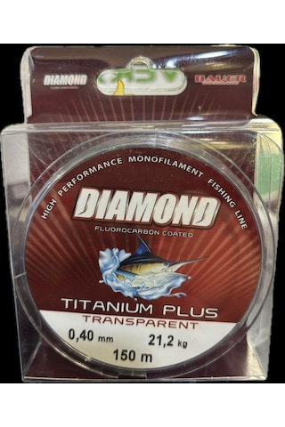 Bauer Titanıum Plus 150 Mt Fluorocarbon 0,40 Mm Misina