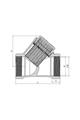 3/4 Filtre Pislik Tutucu Pirinç