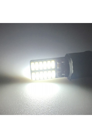 T10 Dipsiz Ampul Beyaz 12 Led Canbus 2 Adet Oto Park Plaka Ve İç Aydınlatma Led Ampul