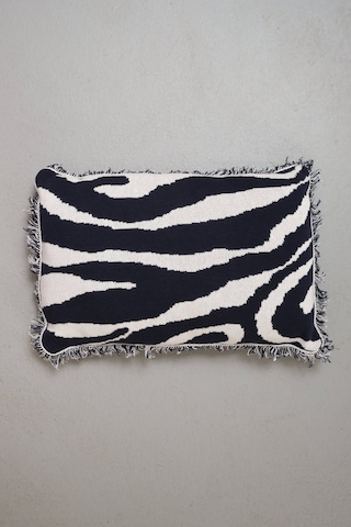 Peraluna Zebra Pıllow %100 Organik Pamuk Triko Yastık Kılıfı 60x40 Cm Lacivert - Lacivert