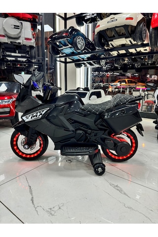 Öykü Bebek Dünyası Akülü Motor 2-8 Yaş Siyah