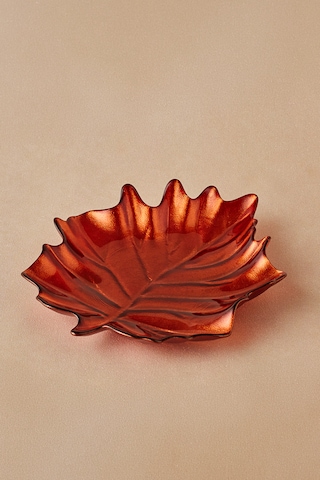Karaca Çınar Pasta Tabağı 22 Cm Kiremit