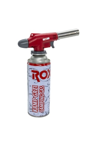 Rox Camping T01S Torch Kamp Hazır Pürmüz Seti (Eco) + 3 Kartuş Çok Renkli