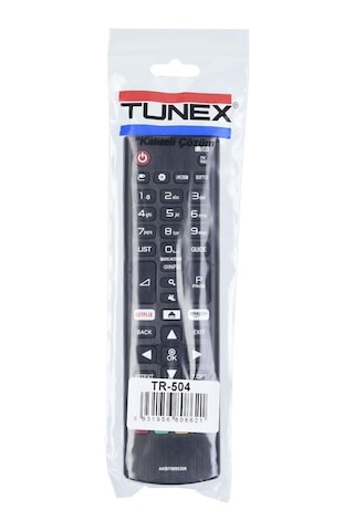 Tunex LG Uyumlu Netflix Amazon Tuşlu Led Tv Kumanda HLG417 Tr-504