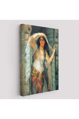 Kapıdan Bakan Cariye Tablosu - Arthur Wontner -6451