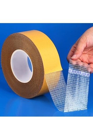 Halı Kaydırmaz Bant 10 Metre Çift Taraflı Dokuma Teknoloji Süper