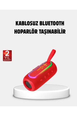 Mey İthalat Yeni Nesil Bluetooth Taşınabilir Hoparlör Enerji Tasarruflu, Yüksek Ses Kaliteli
