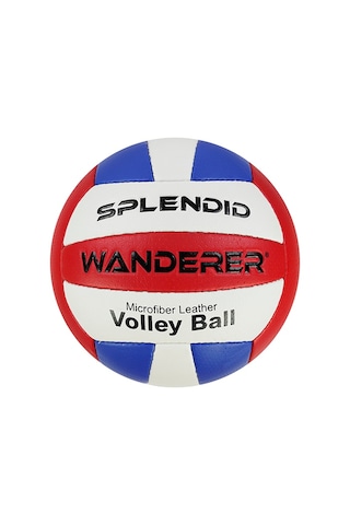 Wanderer Splendid 5 No Voleybol Topu Mavi - Kırmızı
