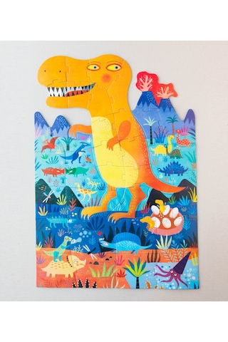 Londji My T-rex Puzzle Canlı Renkler