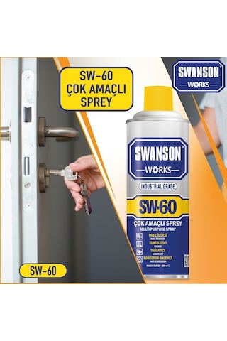 Swanson Works Sw-60 Pas Sökücü Korozyon Önleyici Çok Amaçlı Sprey - 400 Ml