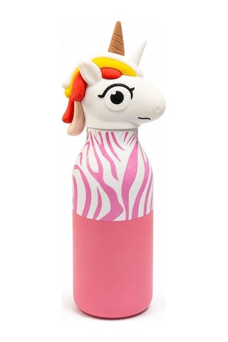 Koı Pembe Unicorn 500 Ml Paslanmaz Çelik-pipetli Çocuk Termosu Ve Suluk Pembe Pembe