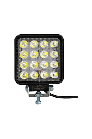 TAS 12-80V Çalışma Lambası Kare 16 Led 48W 106x106x35mm L1005