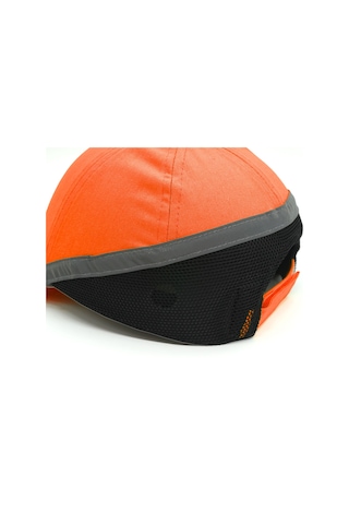 Darbe Emici Şapka Baret Kep Turuncu - Reflektörlü 7003