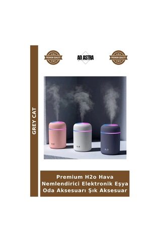 Premium H2o Hava Nemlendirici Elektronik Eşya Oda Aksesuarı Şık Aksesuar