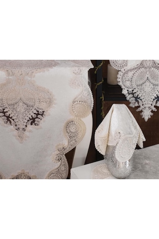 Verna Kadife Salon Takımı 5 Parça 001