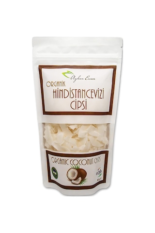 Ayhan Ercan Organik Hindistan Cevizi Cipsi 90 G Ayhan Ercan Organik Hindistan Cevizi Cipsi 90 G