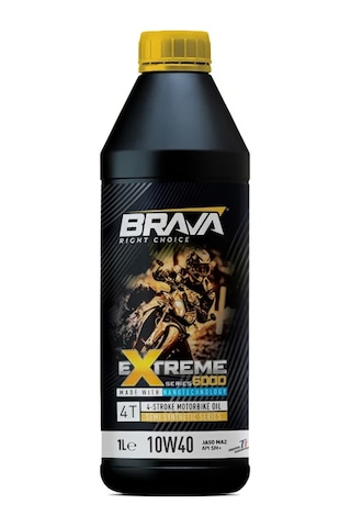 Brava Extreme 6000 4t 10w40 Semi Synthetıc Motosiklet Yağı Sm+ 1lt