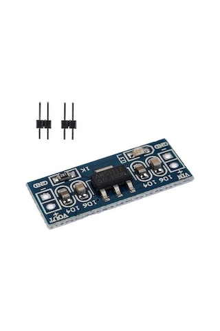 Koodmax - 5 Adet - Ams1117 5v Modül Voltaj Regülatörü 5v Güç Kaynağı Modülü