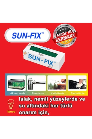 Sun-Fix Macun Kaynak, Aqua 50Gr.Ü.T. 16 Ağustos 2022