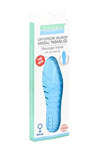 Zemra Ortopedik Silikon Masaj Tabanlığı Erkek