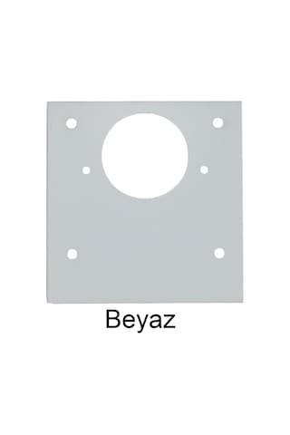 Dolap Kapağı Menteşe  Beyaz Tamir Sacı Seti 2 Adet