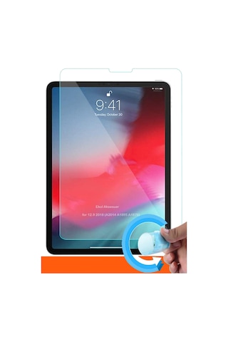 Apple Uyumlu iPad Pro 11 2018 A2013. A1934. A1980 Nano Kırılmaz Cam Koruyucu