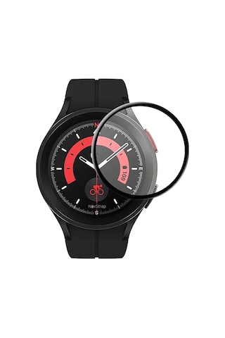 Newface - 389 - Samsung Galaxy Uyumlu Watch 4 42mm Polymer Nano Ekran Koruyucu - Csmo-tex - - Şeffaf