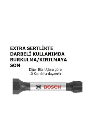 Bosch Pro Impact T30x65 Mm Çift Taraflı Bits Uç Torklu Vidalama Makinaları İçin