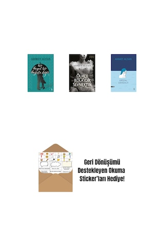 Bir Hayat Bir Hayata Değer + Ölmek Kolaydır Sevmekten + Kristal Denizaltı + Okuma Sticker'ları