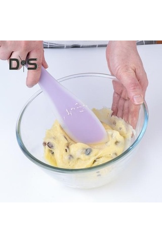 Sarı Pasta Kazıyıcı Isıya Dayanıklı Kaymaz Taşınabilir Geniş Uygulama Tereyağı Spatula Mutfak Aracı