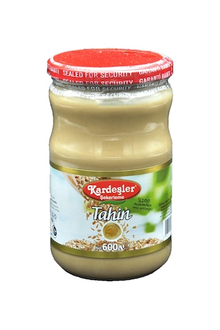Kardeşler %100 Susamdan Tahin Cam Kavanoz 2 x 600 G