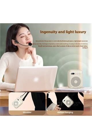 Jialan Öğretmenler İçin Kablolu Mikrofonlu Bluetooth Ses