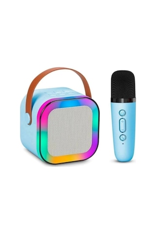 Bluetooth Hoparlör Bt+tf+usb+aux Karaoke Mikrofonlu Platoon Pl-4562