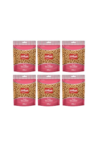 Tadım Kavrulmuş Tuzlu Sarı Leblebi 180 Gr 6 Lı 180 G