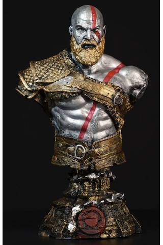 God Of War Kratos Büst, God Of War Ragnarök Kratos